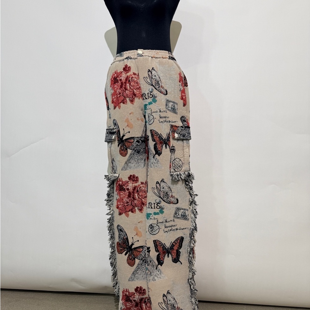 Guapi Paris Butterfly Tapestry Pants (Size 30)